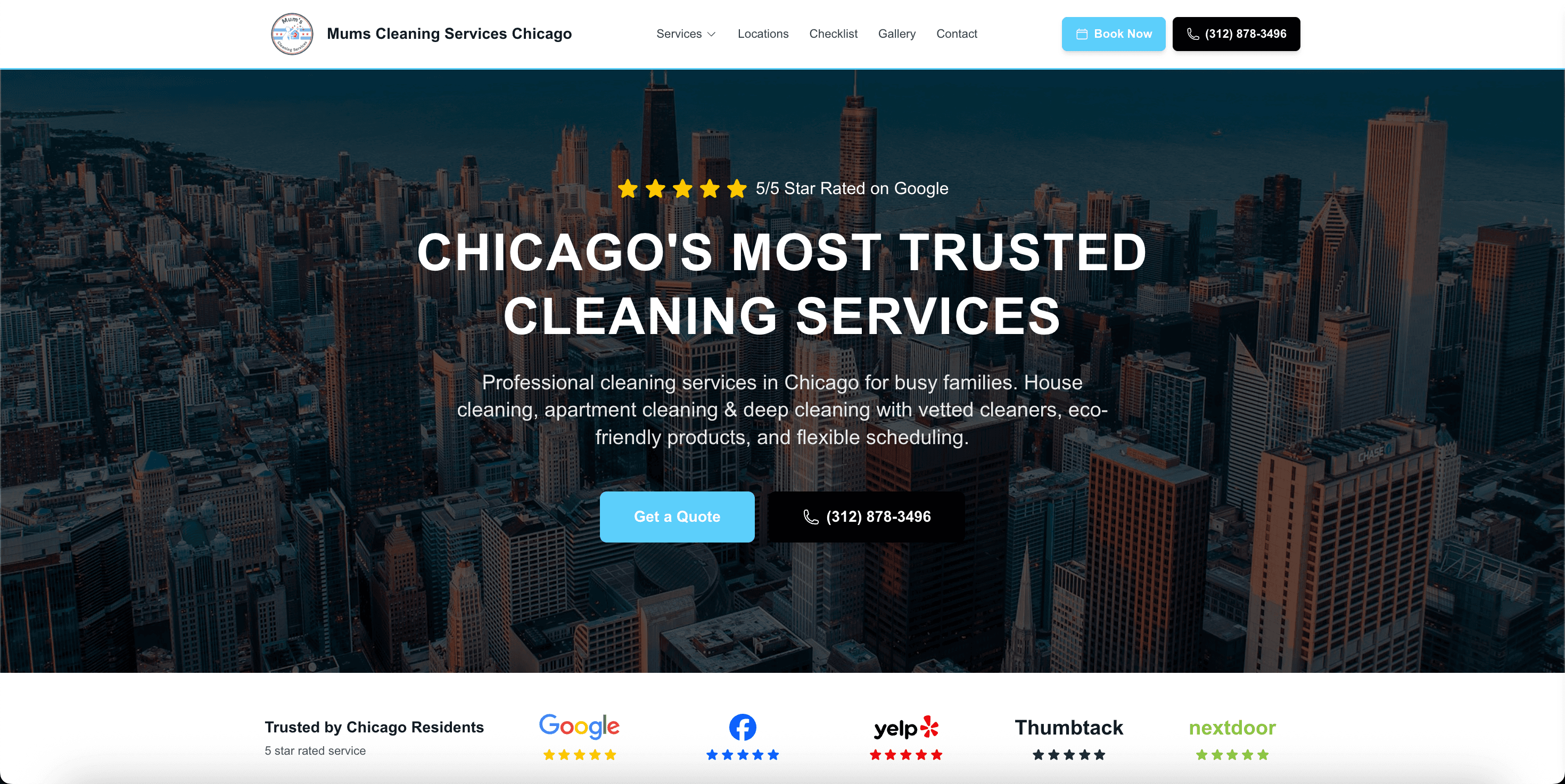 Mums Cleaning Services Chicago